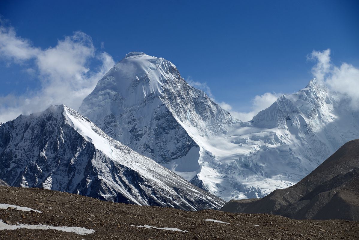 17 Pumori North Face From The Trail Up The East Rongbuk Valley To Mount Everest North Face Intermediate Camp In Tibet